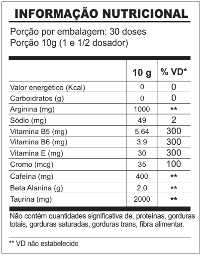 V9 PUMP Pré treino 300g Sharkpro