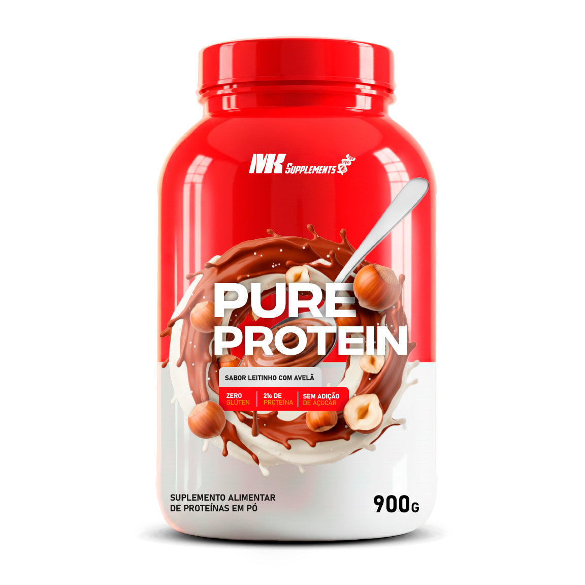 Whey Pure Protein 900g MK Supplements