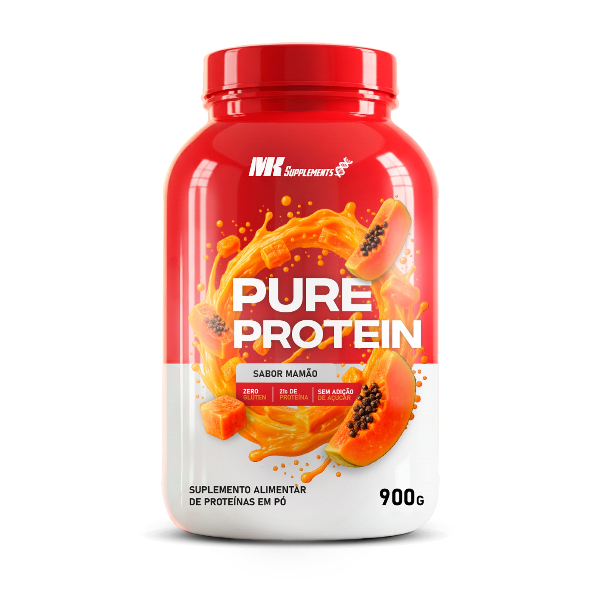 Whey Pure Protein 900g MK Supplements