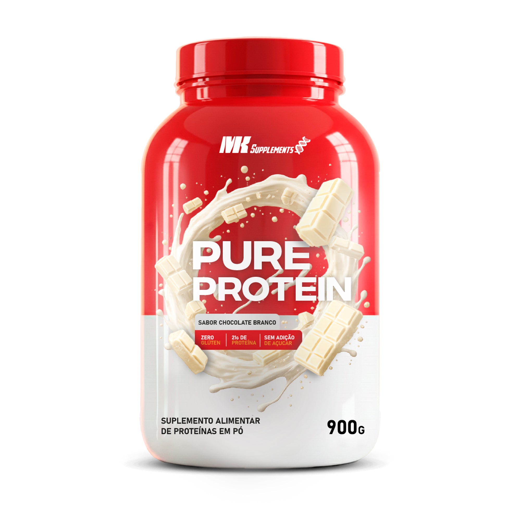 Whey Pure Protein 900g MK Supplements