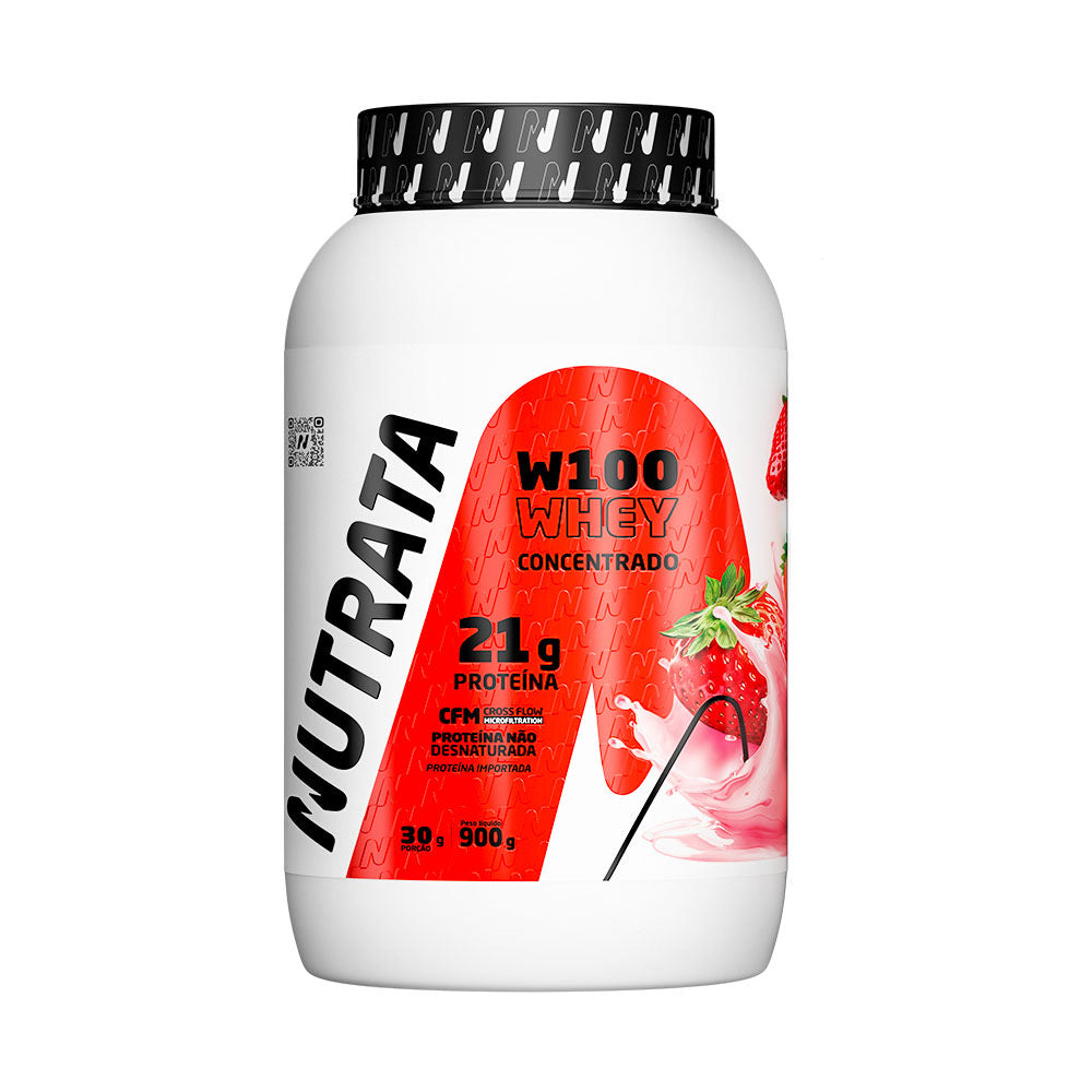 Whey 100% Concentrado 900g Nutrata