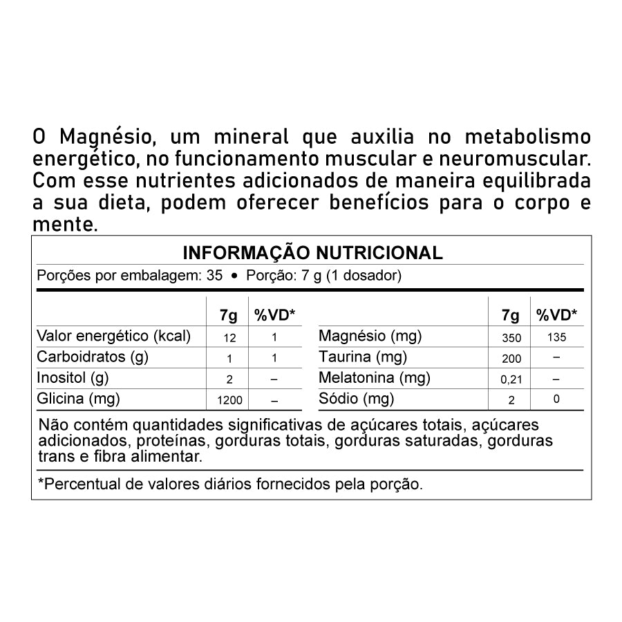 Magnésio & Inositol