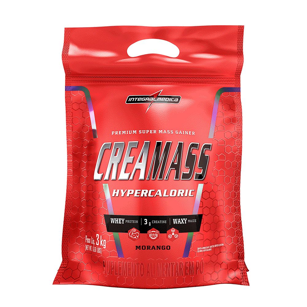 Creamass Hipercalorico com Creatina 3Kg