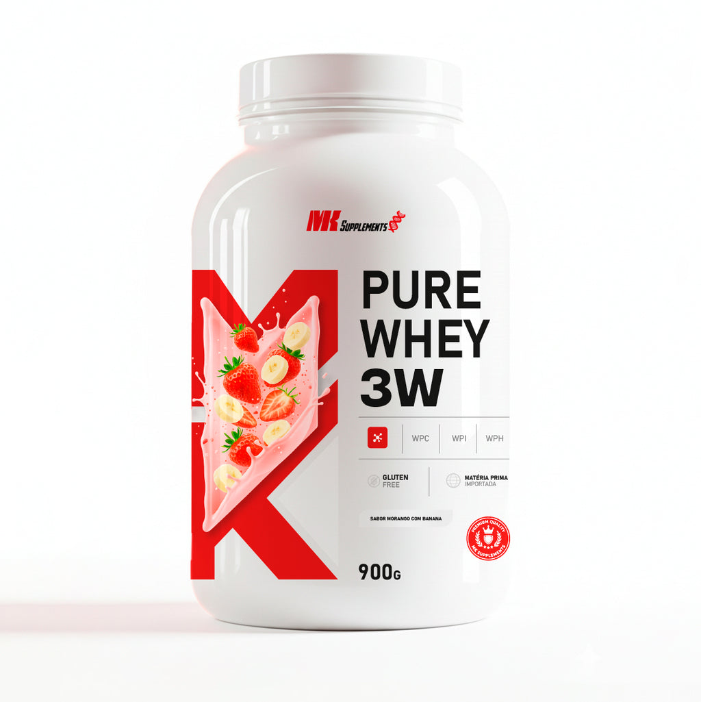 Pure Whey 3W 900g Mk supplements