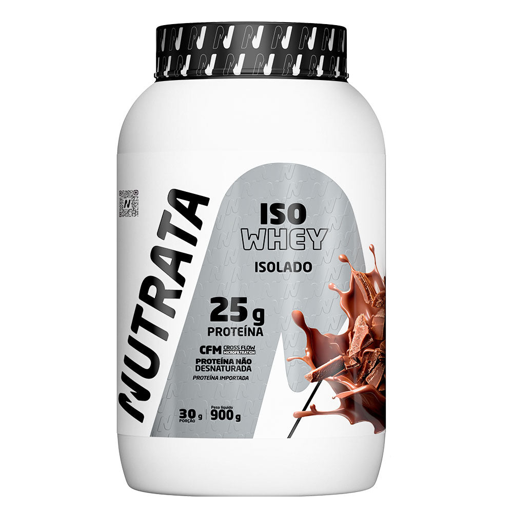 Whey Isolado Iso Whey 900g  Nutrata