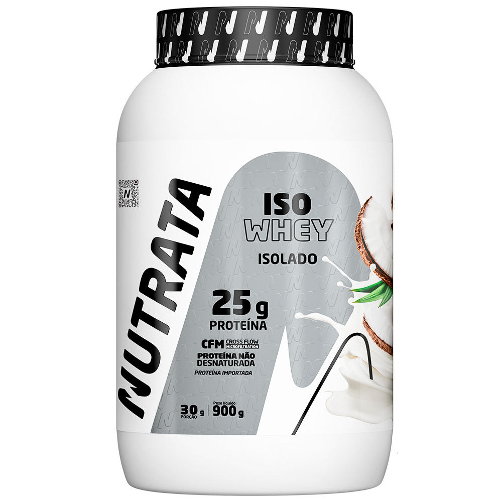 Whey Isolado Iso Whey 900g  Nutrata