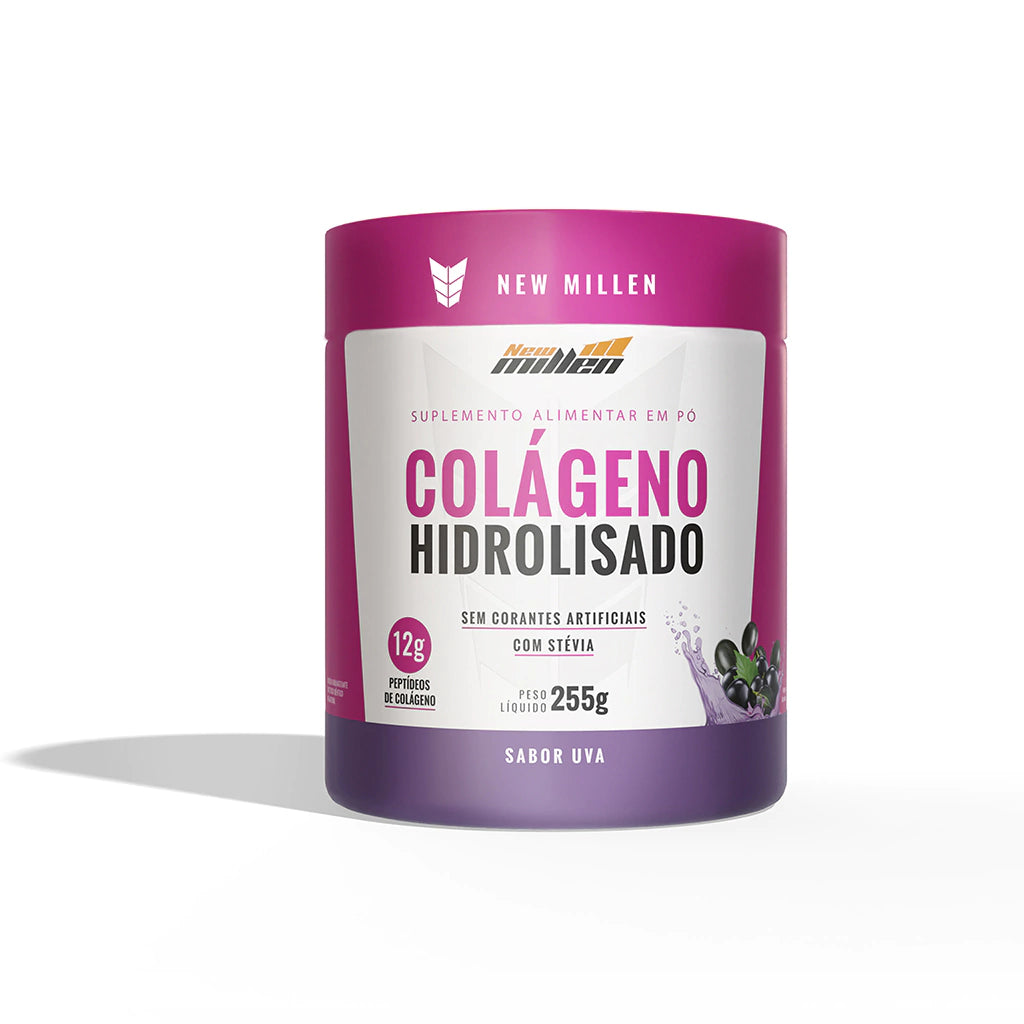 Colágeno Hidrolisado em pó 255g  New Millen
