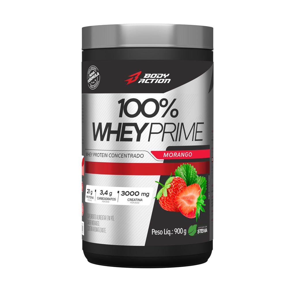 Whey 100% Whey Prime 900g Bodyaction