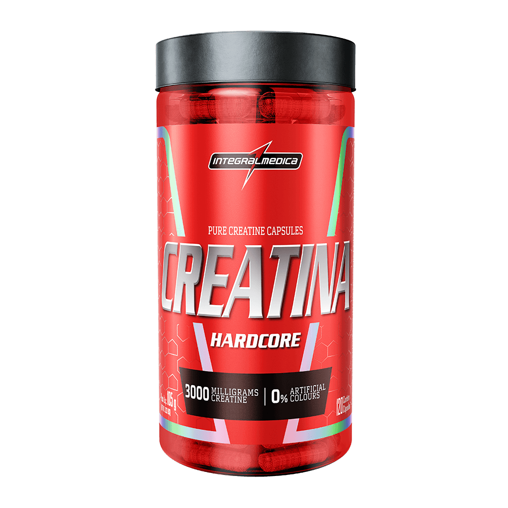 Creatina 100% Pura 120 Cápsulas
