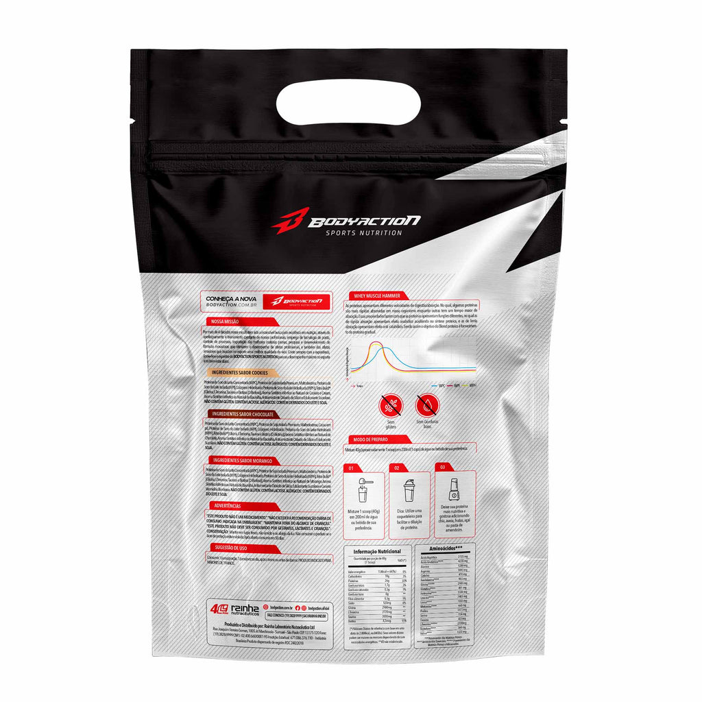 Whey Muscle Hammer 900g Bodyaction