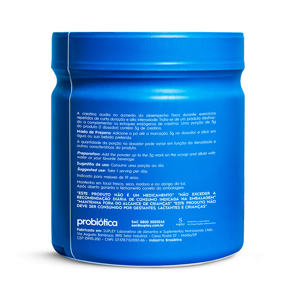 Creatina 300 g Probiótica