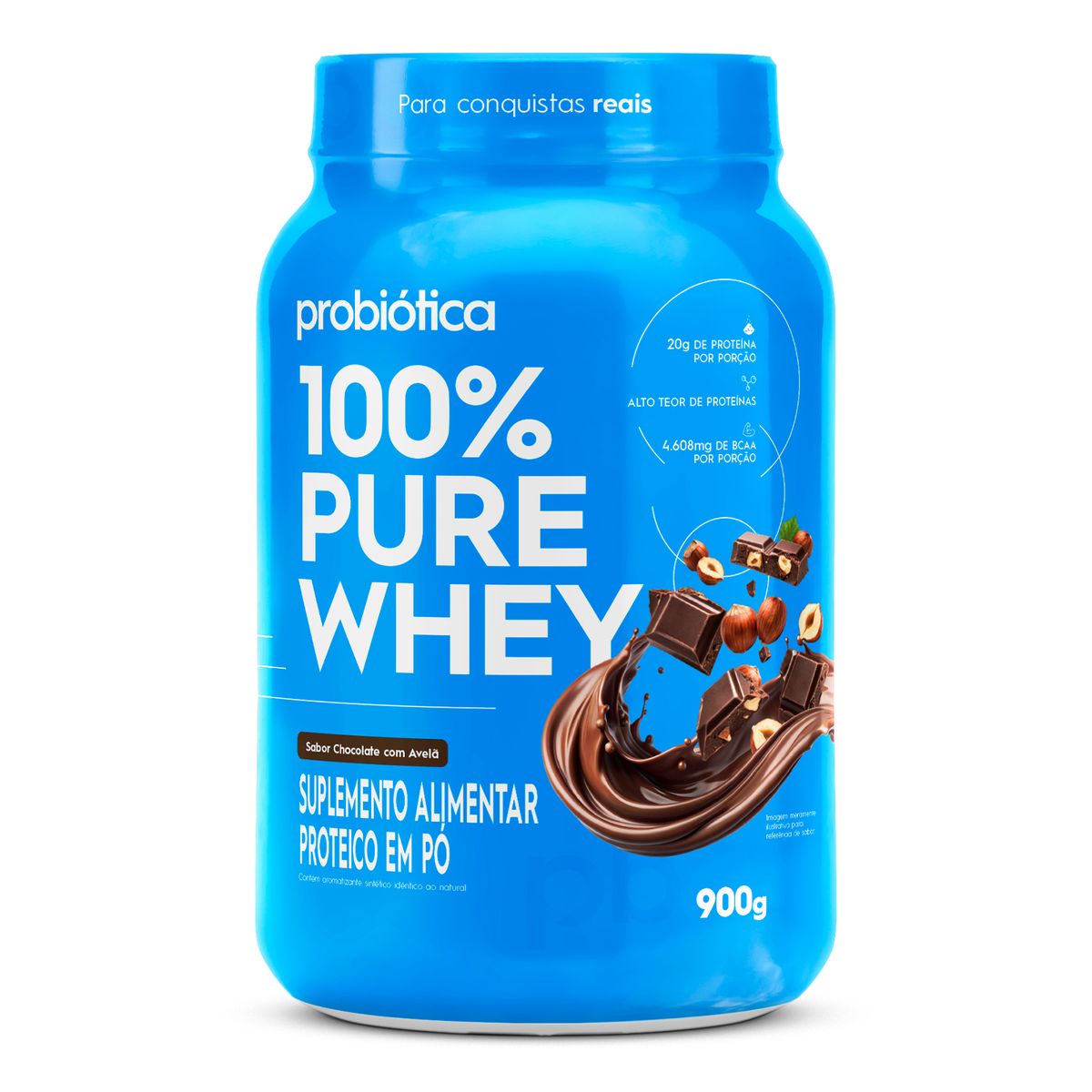 100% Pure Whey 900g  Probiótica