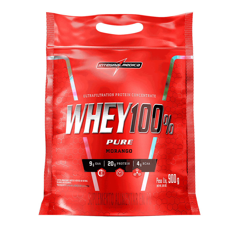 Whey Protein Concentrado Refil 900g