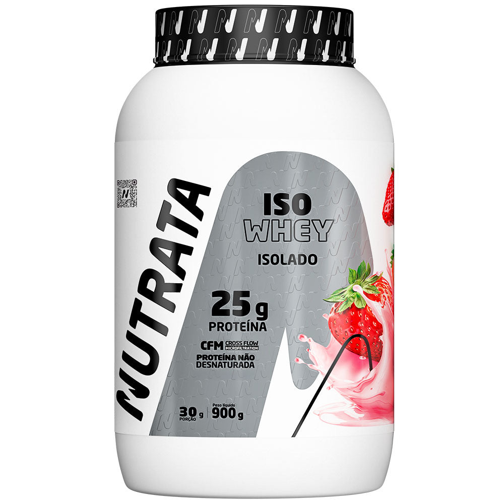 Whey Isolado Iso Whey 900g  Nutrata
