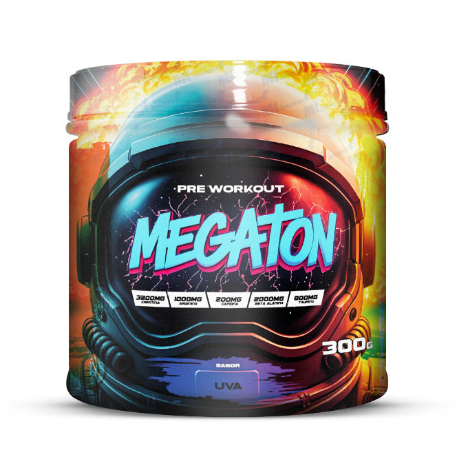 Pré treino Megaton 300g Mk supplements