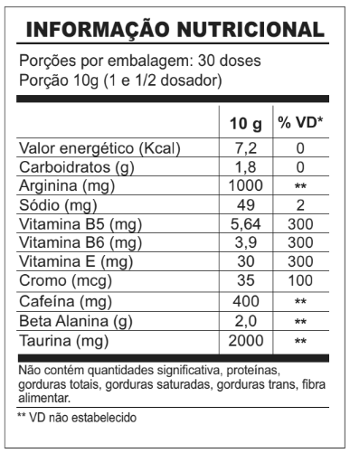 V9 PUMP Pré treino 300g Sharkpro