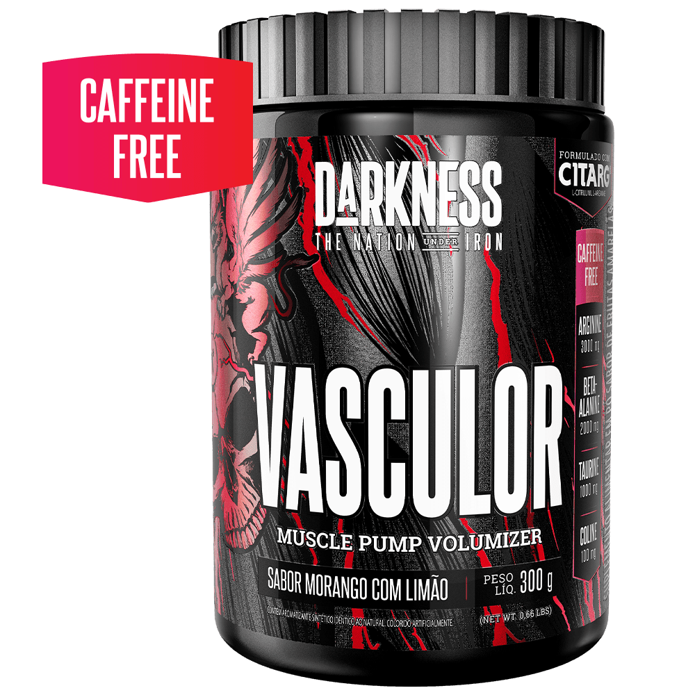 Vasculor Muscle Pump Volumizer Sem Cafeína 300g Darkness