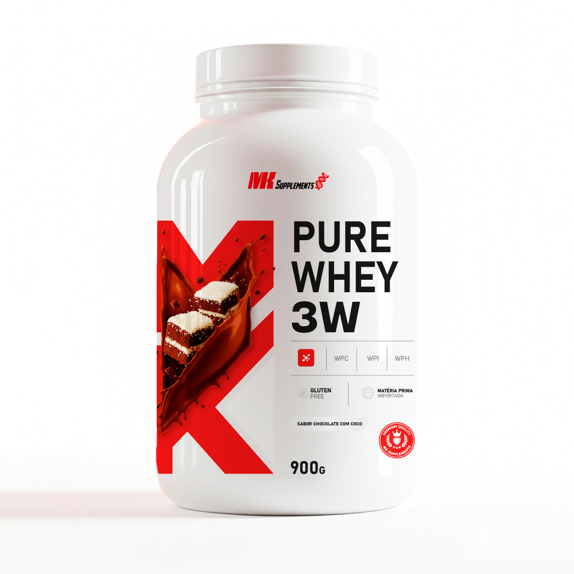 Pure Whey 3W 900g Mk supplements