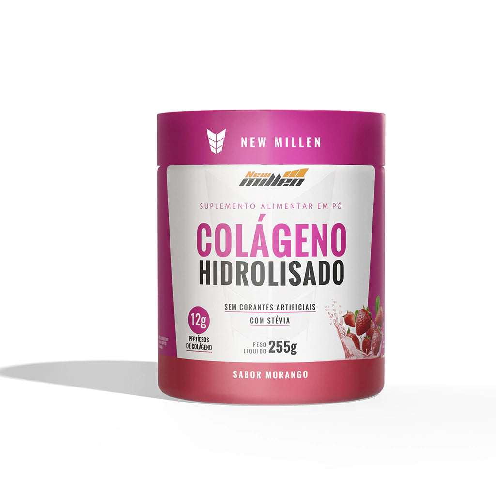 Colágeno Hidrolisado em pó 255g  New Millen