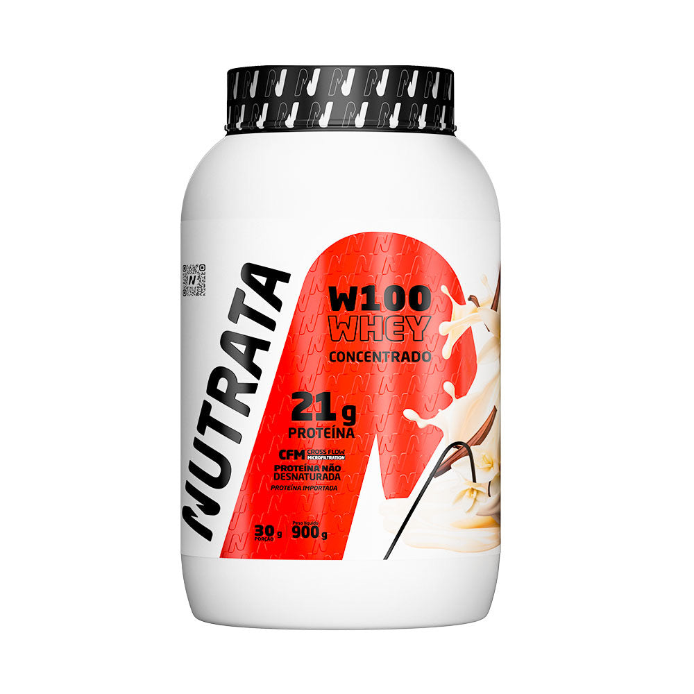 Whey 100% Concentrado 900g Nutrata