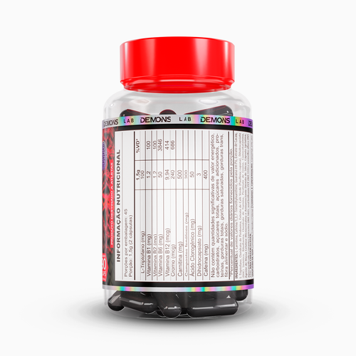 Black Dragon 90 Cápsulas Demons Lab