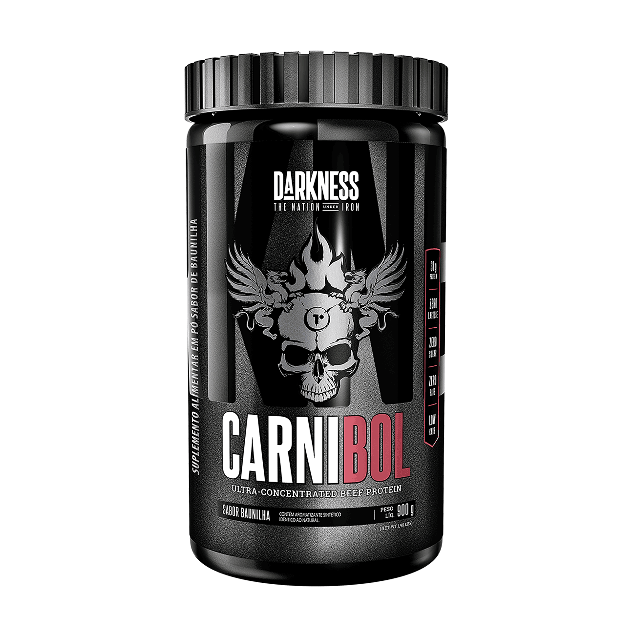 Carnibol Proteína da Carne 900g Darkness