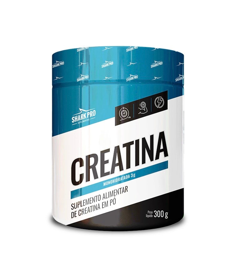 CREATINA MONOHIDRATADA 300g Shark pro