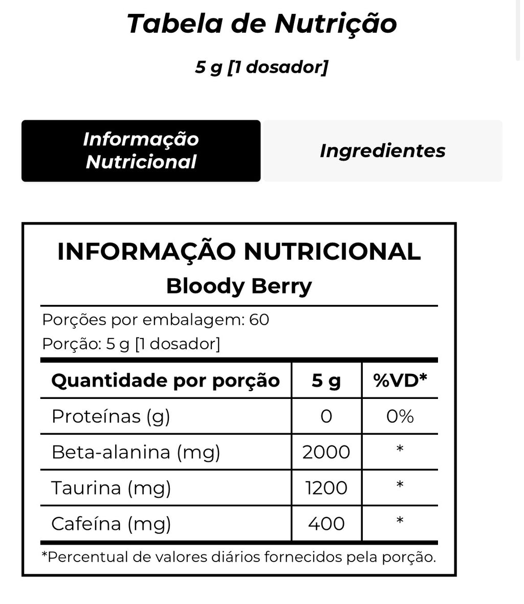 Évora XT Pré-treino Com Dobro De Cafeína 300g Darkness