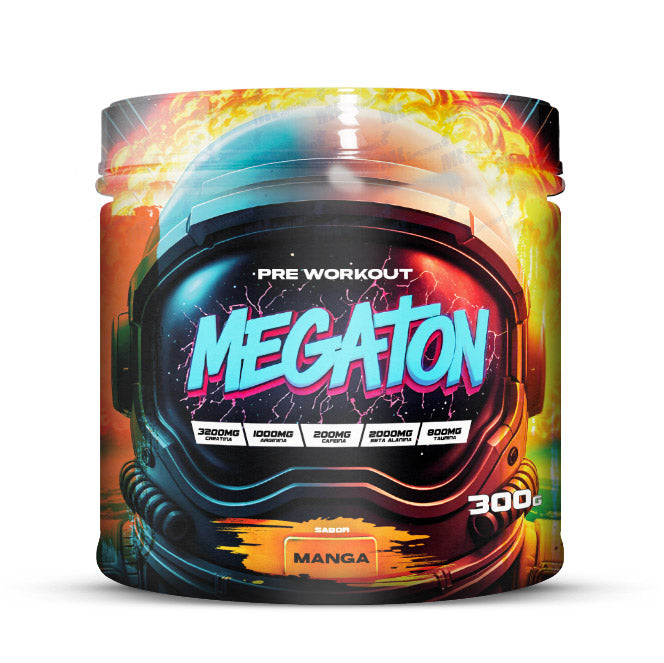 Pré treino Megaton 300g Mk supplements